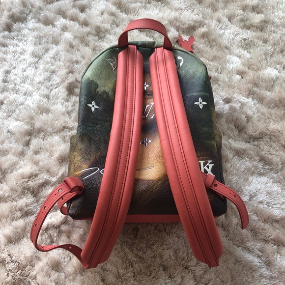 LV Jeff Koons Mona Lisa Davinci backpack main image 7